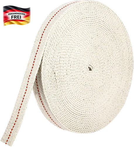 Dochtrolle 10m baumwolle für - dochtrolle,